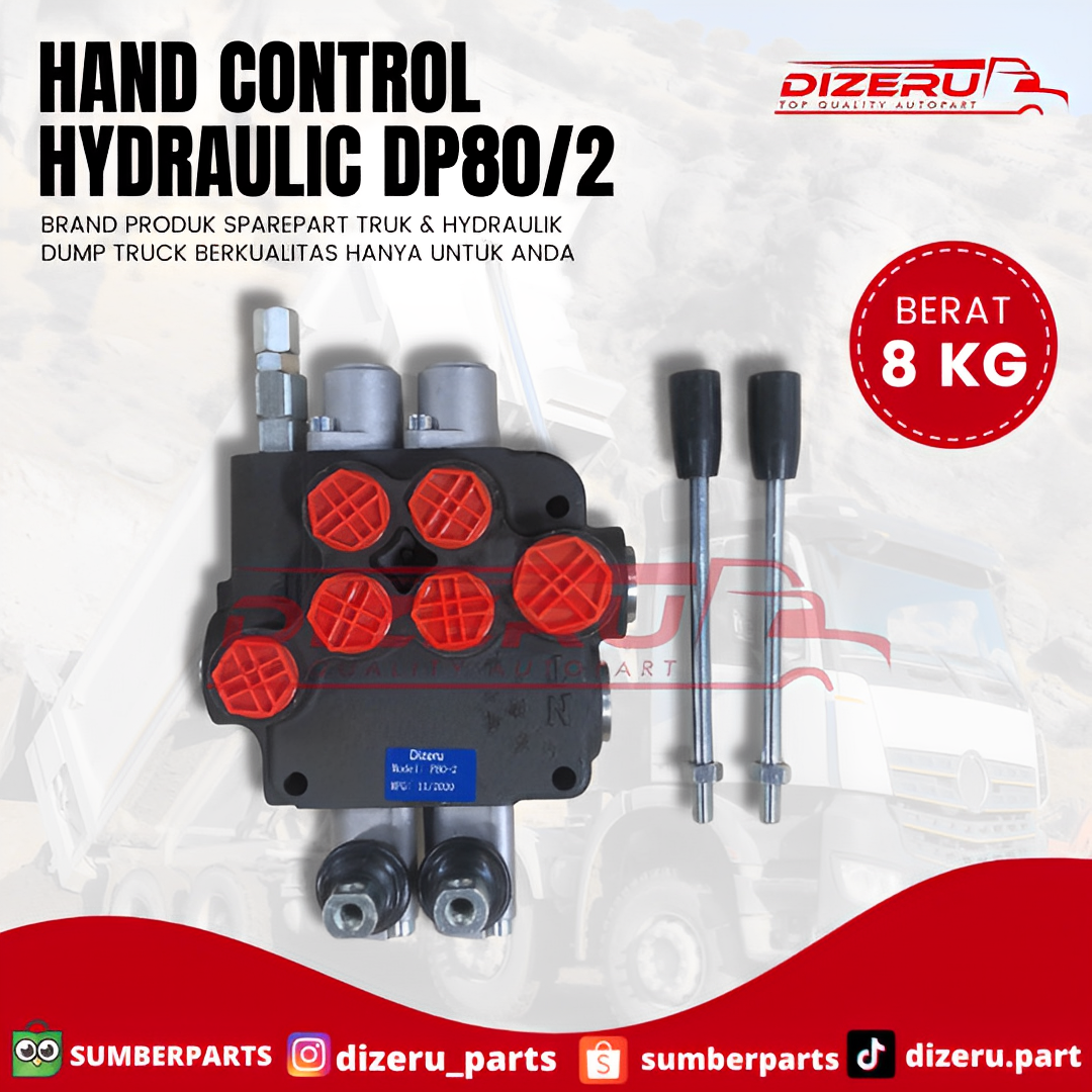 Hand Control Hydraulik DP80/2